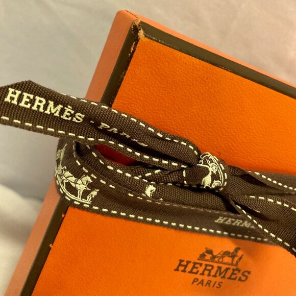 HERMES Mini Pop H Pendant Necklace, Yellow Gold &Rose Dragée - AUTHENTIC! - Picture 6 of 10